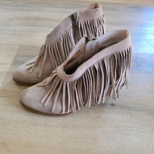 Ariat fringe bootie